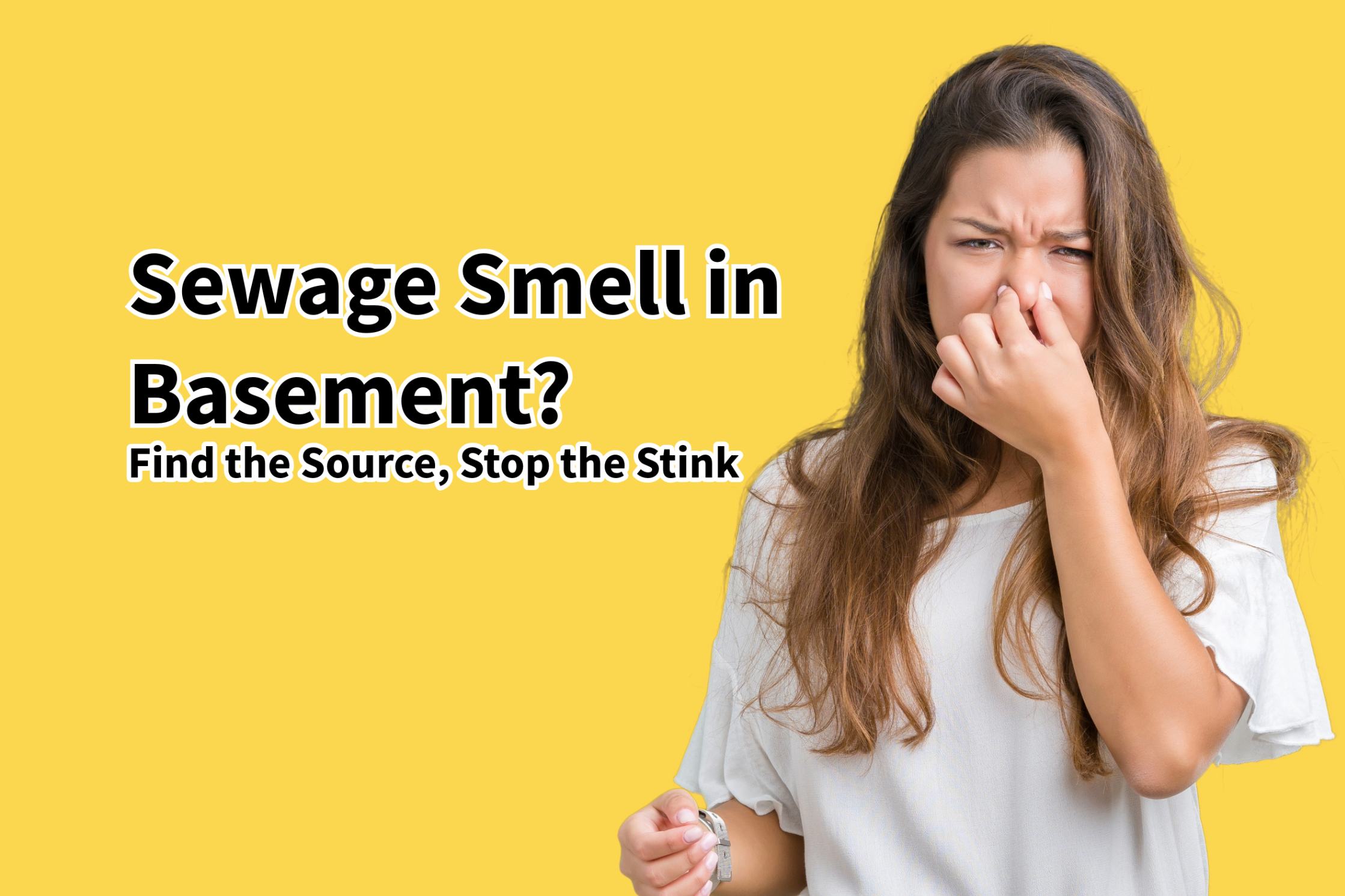 Pickerington, Ohio plumbing blog on how to address sewage smells in your basement.